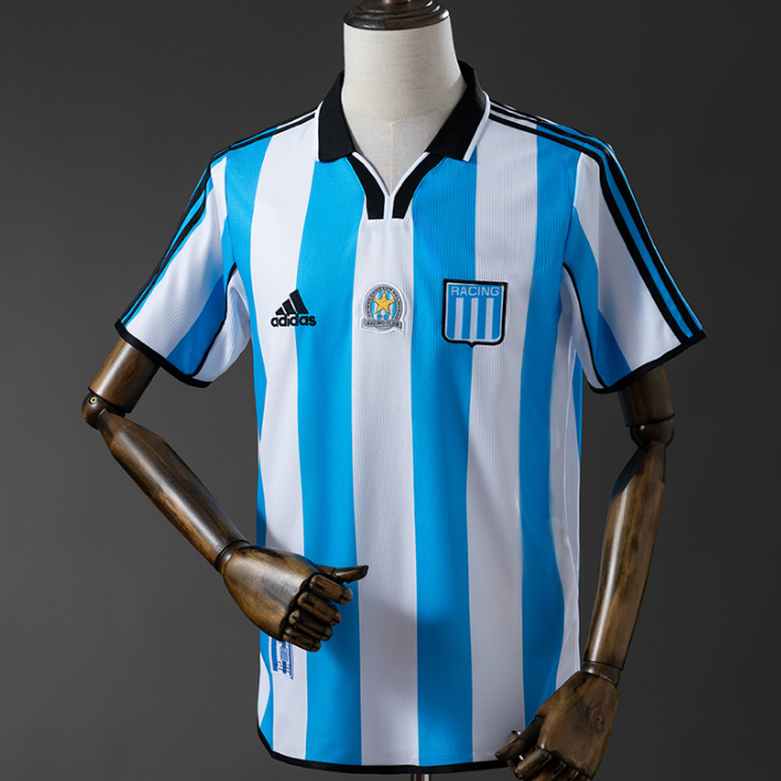 Retro Racing Club de Avellaneda 2000-01 Home Soccer Jersey
