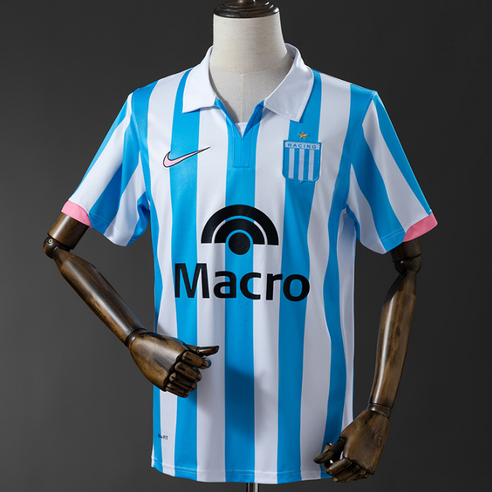 Retro Racing Club de Avellaneda 2007-08 Home Soccer Jersey