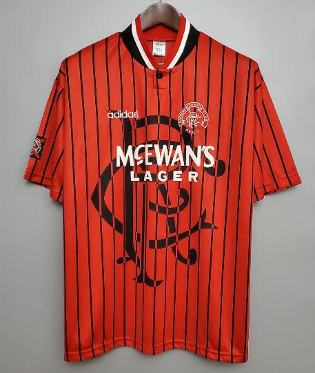 Retro Rangers 1994-95 Away Soccer Jersey