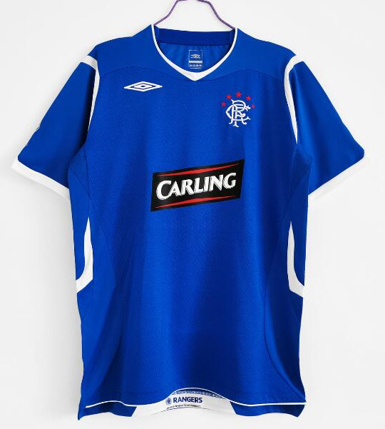 Retro Rangers 2008-09 Home Soccer Jersey