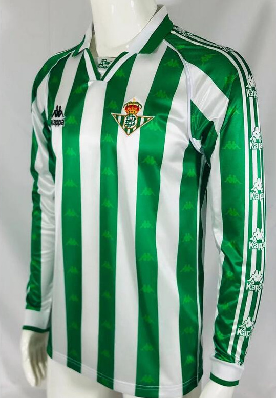 Retro Real Betis 1995-97 Home Long Sleeve Soccer Jersey