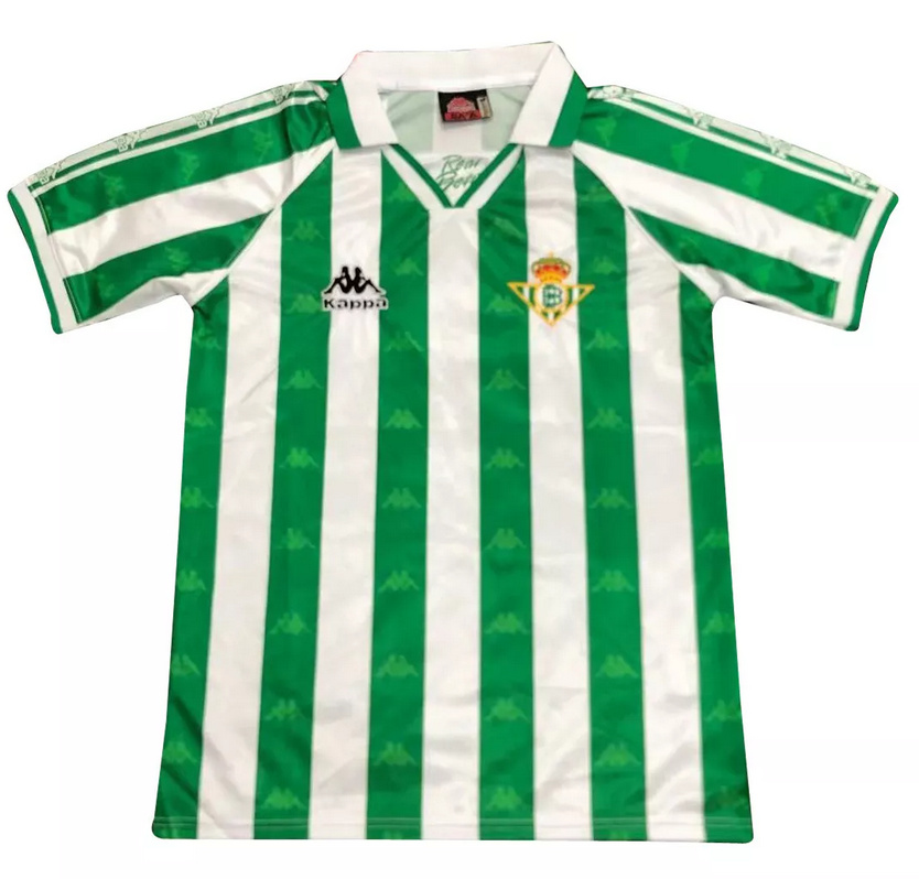 Retro Real Betis 1995-97 Home Soccer Jersey