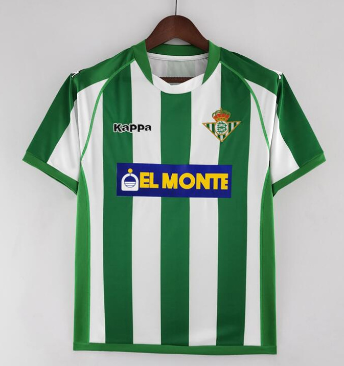 Retro Real Betis 2001-02 Home Soccer Jersey