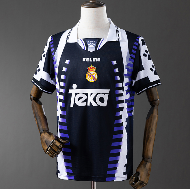 Retro Real Madrid 1997-98 Third Soccer Jersey