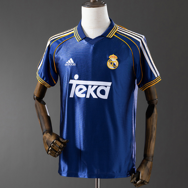 Retro Real Madrid 1998-99 Third Soccer Jersey