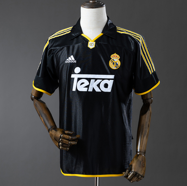 Retro Real Madrid 1999-2000 Away Soccer Jersey