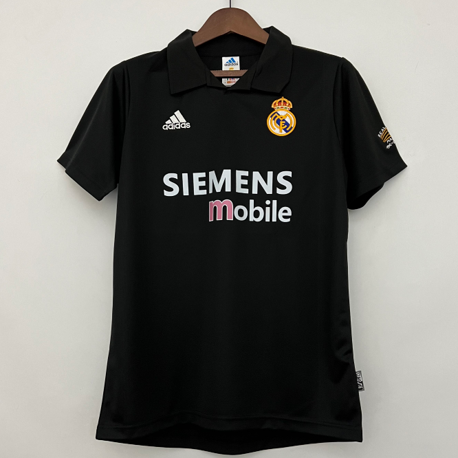 Retro Real Madrid 2002-03 Away Soccer Jersey