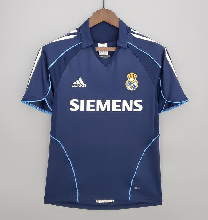 Retro Real Madrid 2005-06 Away Soccer Jersey