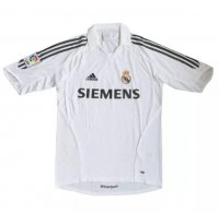 Retro Real Madrid 2005-06 Home Soccer Jersey