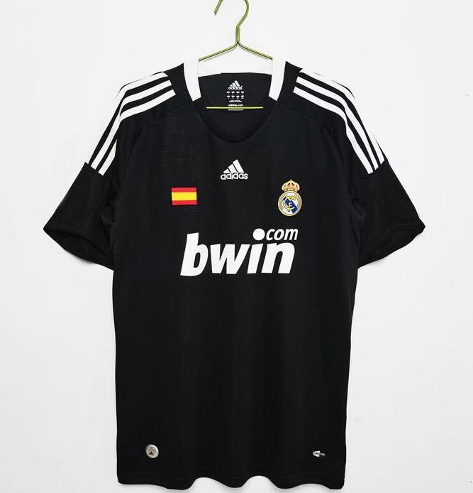Retro Real Madrid 2008-09 Away Soccer Jersey
