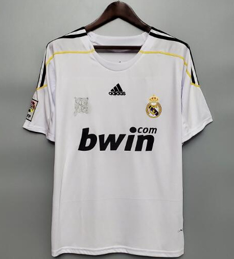 Retro Real Madrid 2009-10 Home Soccer Jersey