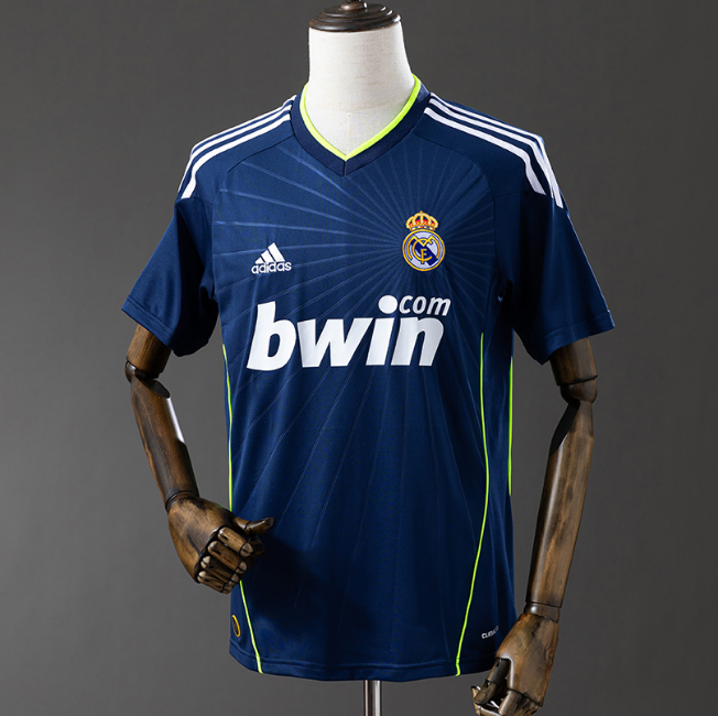 Retro Real Madrid 2010-11 Away Soccer Jersey