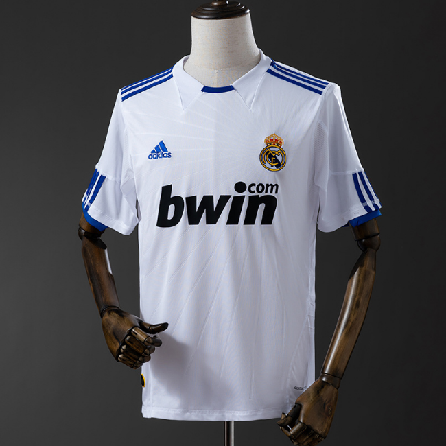Retro Real Madrid 2010-11 Home Soccer Jersey