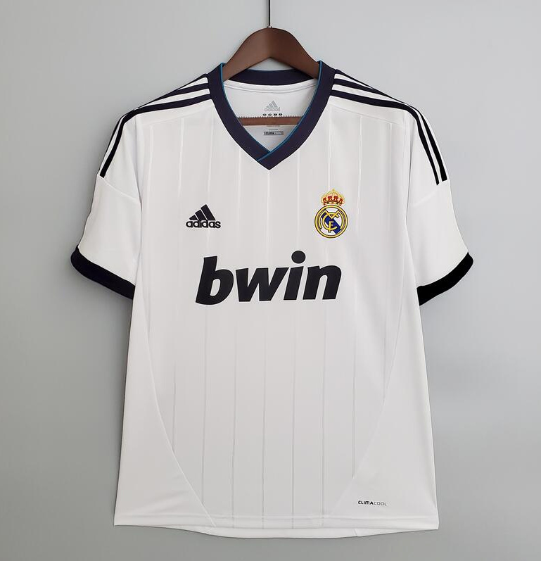 Retro Real Madrid 2012-13 Home Soccer Jersey