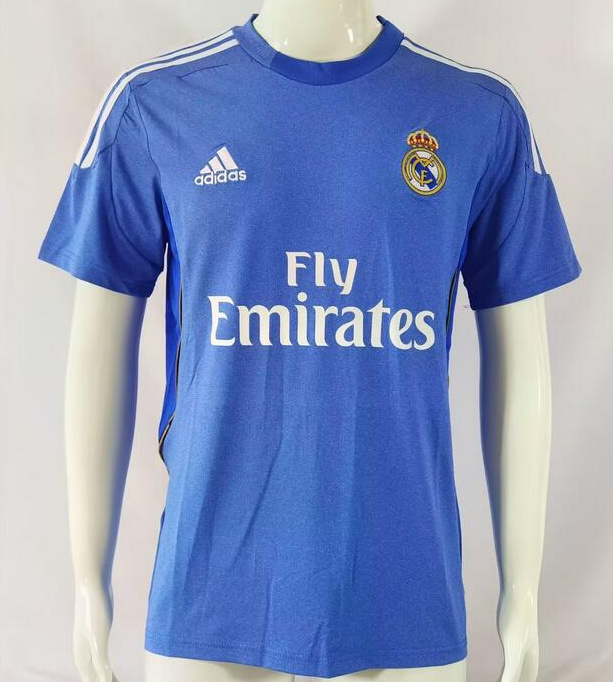 Retro Real Madrid 2013-14 Away Soccer Jersey