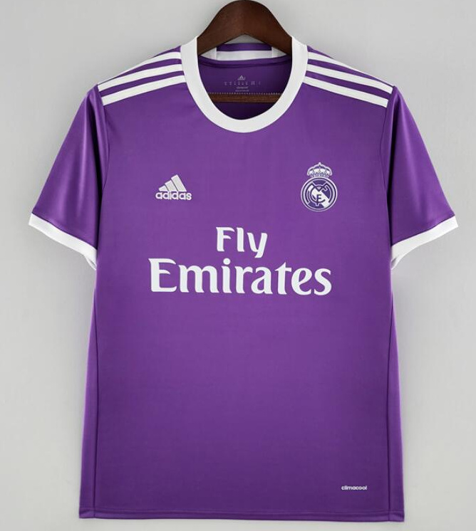 Retro Real Madrid 2016-17 Away Soccer Jersey