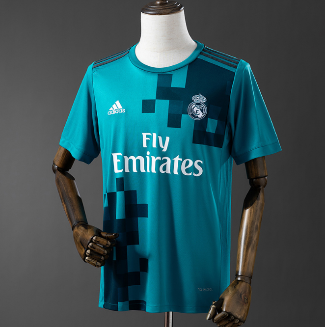 Retro Real Madrid 2017-18 Third Soccer Jersey