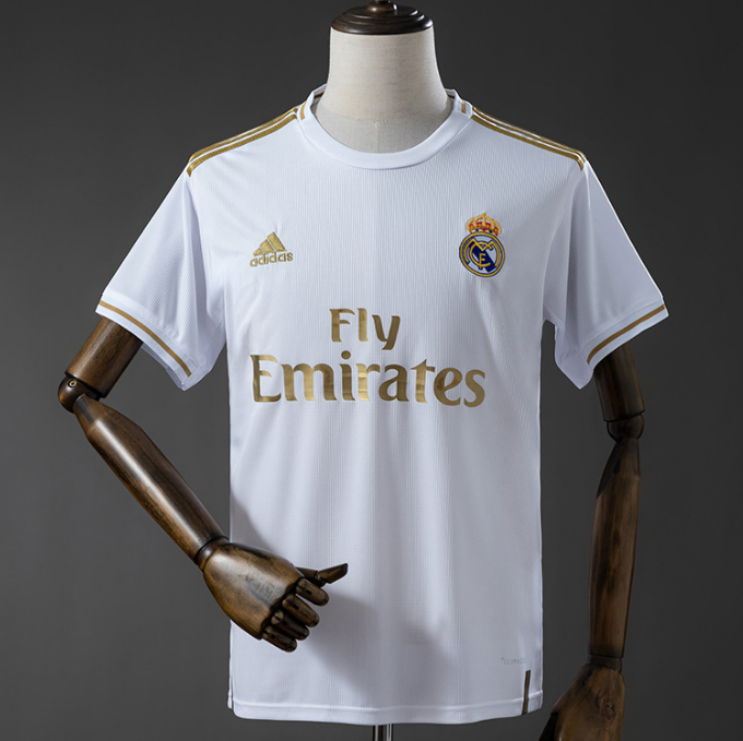 Retro Real Madrid 2019-20 Home Soccer Jersey