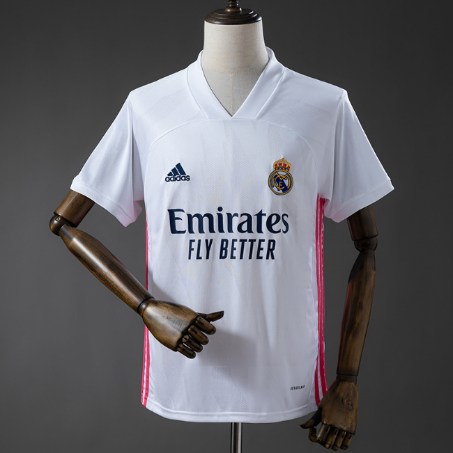 Retro Real Madrid 2020-21 Home Soccer Jersey