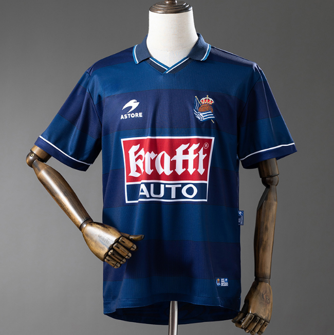 Retro Real Sociedad 1999-2000 Away Soccer Jersey