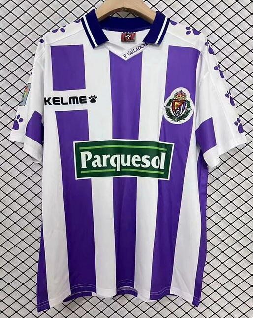 Retro Real Valladolid 1995-96 Home Soccer Jersey