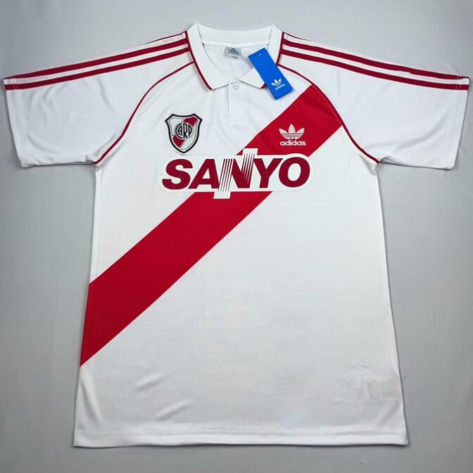 Retro River Plate 1992-94 Home Soccer Jersey