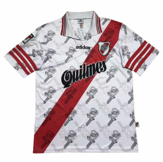 Retro River Plate 1996 Home Soccer Jersey