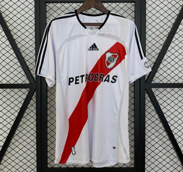 Retro River Plate 2006-07 Home Soccer Jersey