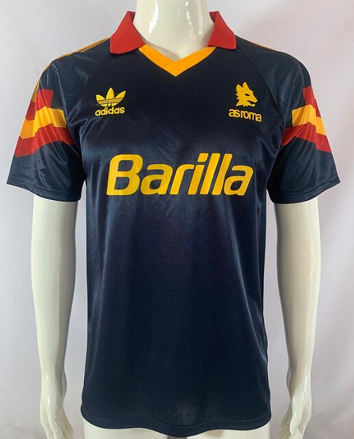 Retro Roma 1991-92 Third Soccer Jersey