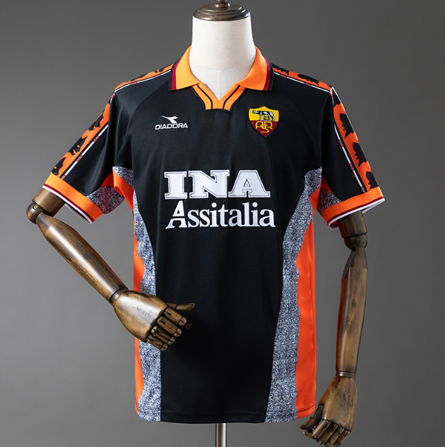 Retro Roma 1998-99 Third Soccer Jersey