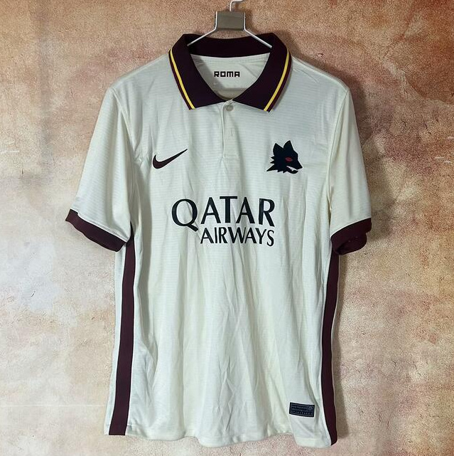 Retro Roma 2020-21 Away Soccer Jersey