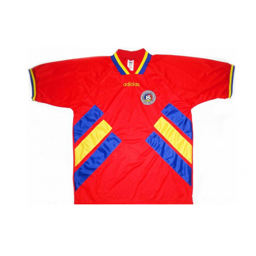 Retro Romania 1994 Away Soccer Jersey