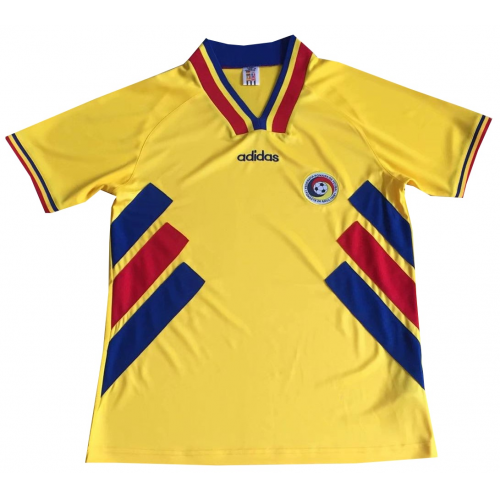 Retro Romania 1994 Home Soccer Jersey