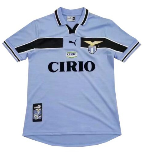 Retro SSC Lazio 1998-1999 Home Soccer Jersey