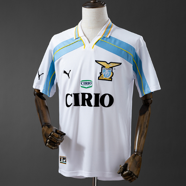 Retro SSC Lazio 1998-2000 Away Soccer Jersey