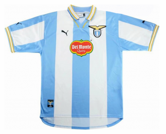 Retro SSC Lazio 1999-2000 Home Soccer Jersey