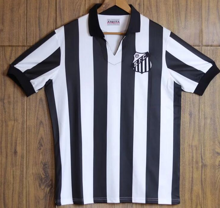 Retro Santos FC 1958 Home Soccer Jersey