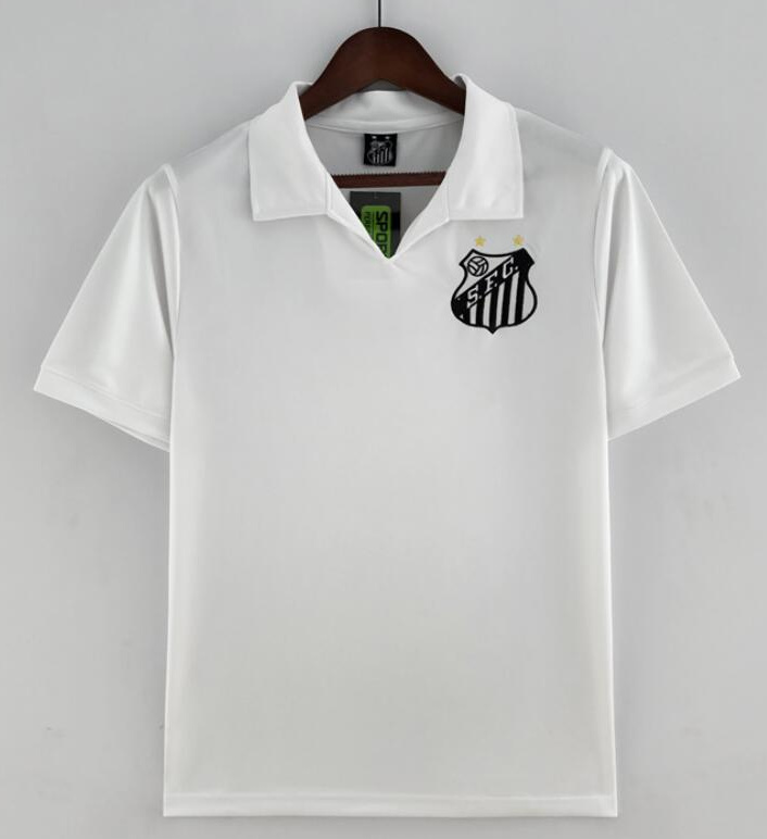 Retro Santos FC 1970 Home Soccer Jersey