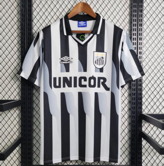 Retro Santos FC 1998 Home Soccer Jersey