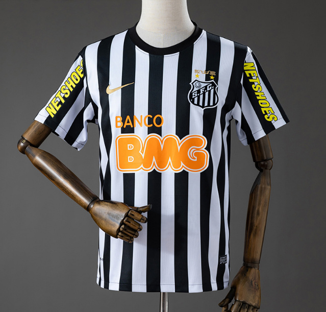Retro Santos FC 2012-13 Away Soccer Jersey