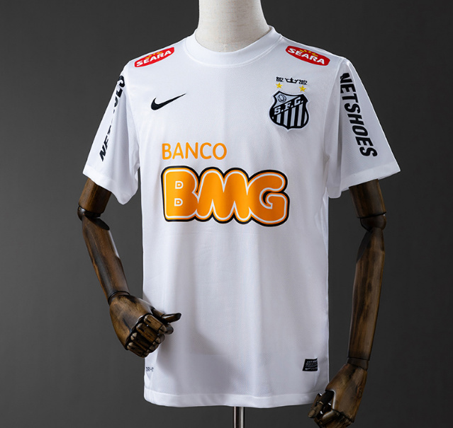 Retro Santos FC 2012-13 Home Soccer Jersey