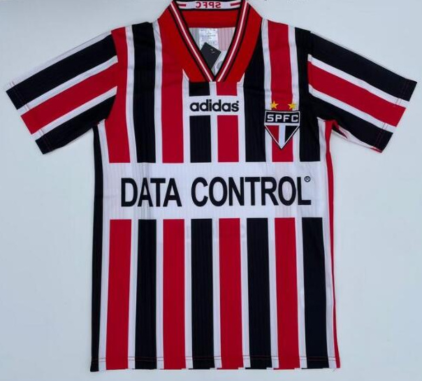 Retro Sao Paulo 1997 Away Soccer Jersey