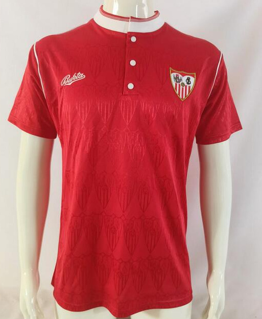 Retro Sevilla 1991-92 Away Soccer Jersey