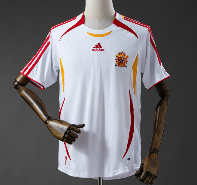 Retro Spain 2006 Away Soccer Jersey