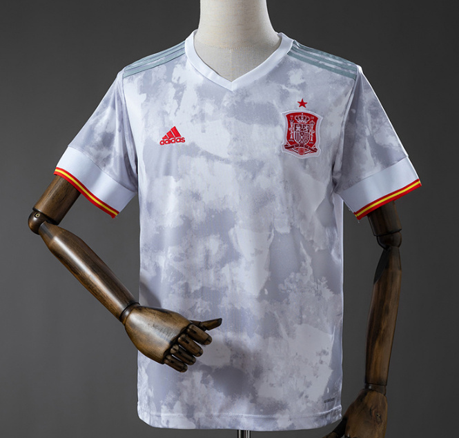 Retro Spain 2020 Away Soccer Jersey