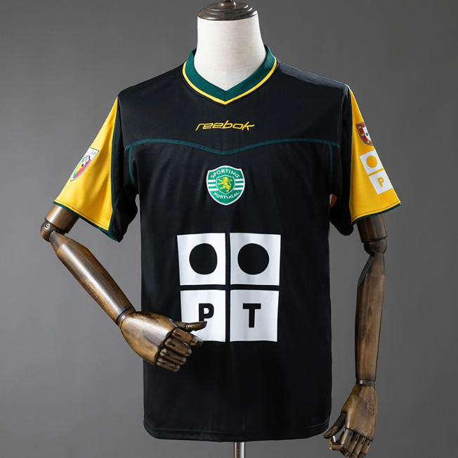Retro Sporting Lisbon 2001-2003 Away Soccer Jersey
