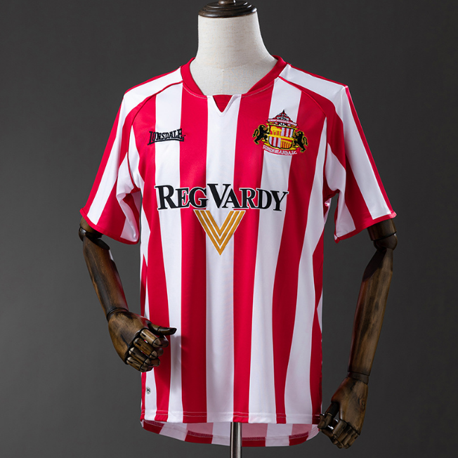 Retro Sunderland 2005-06 Home Soccer Jersey