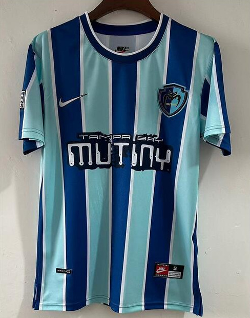 Retro Tampa Bay Mutiny 1997 Home Soccer Jersey