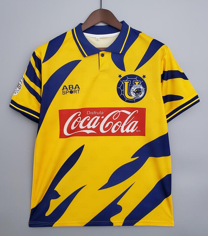 Retro Tigres UANL 1996-1997 Home Soccer Jersey