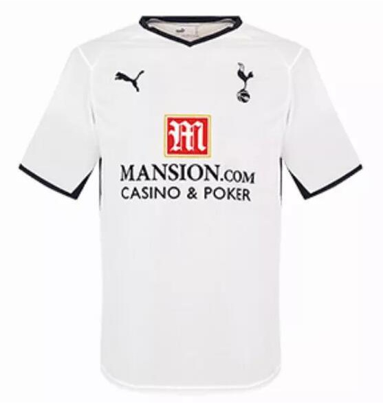 Retro Tottenham Hotspur 2008-09 Home Soccer Jersey